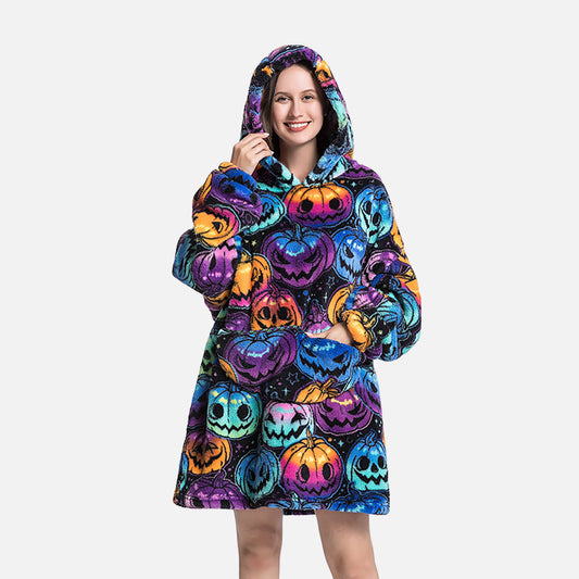 WrapMeUp™ - Oversize Blanket Halloween for adult