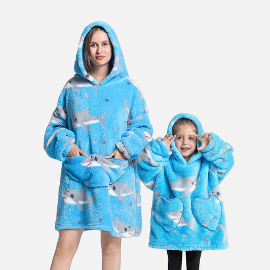 WrapMeUp™ - Oversize Blanket Shark Bundle