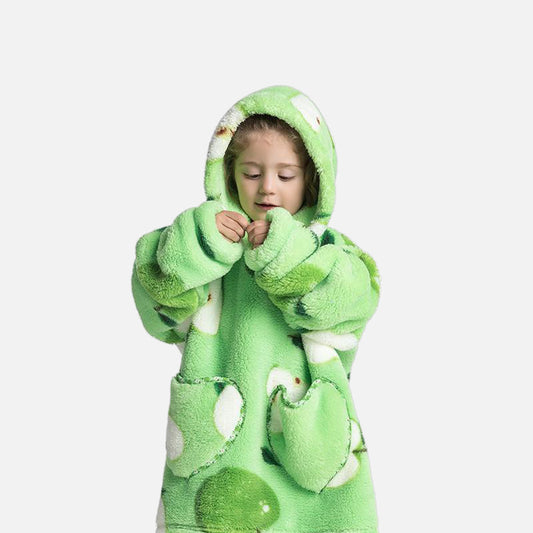 WrapMeUp™ - Oversize Blanket Apple for kids